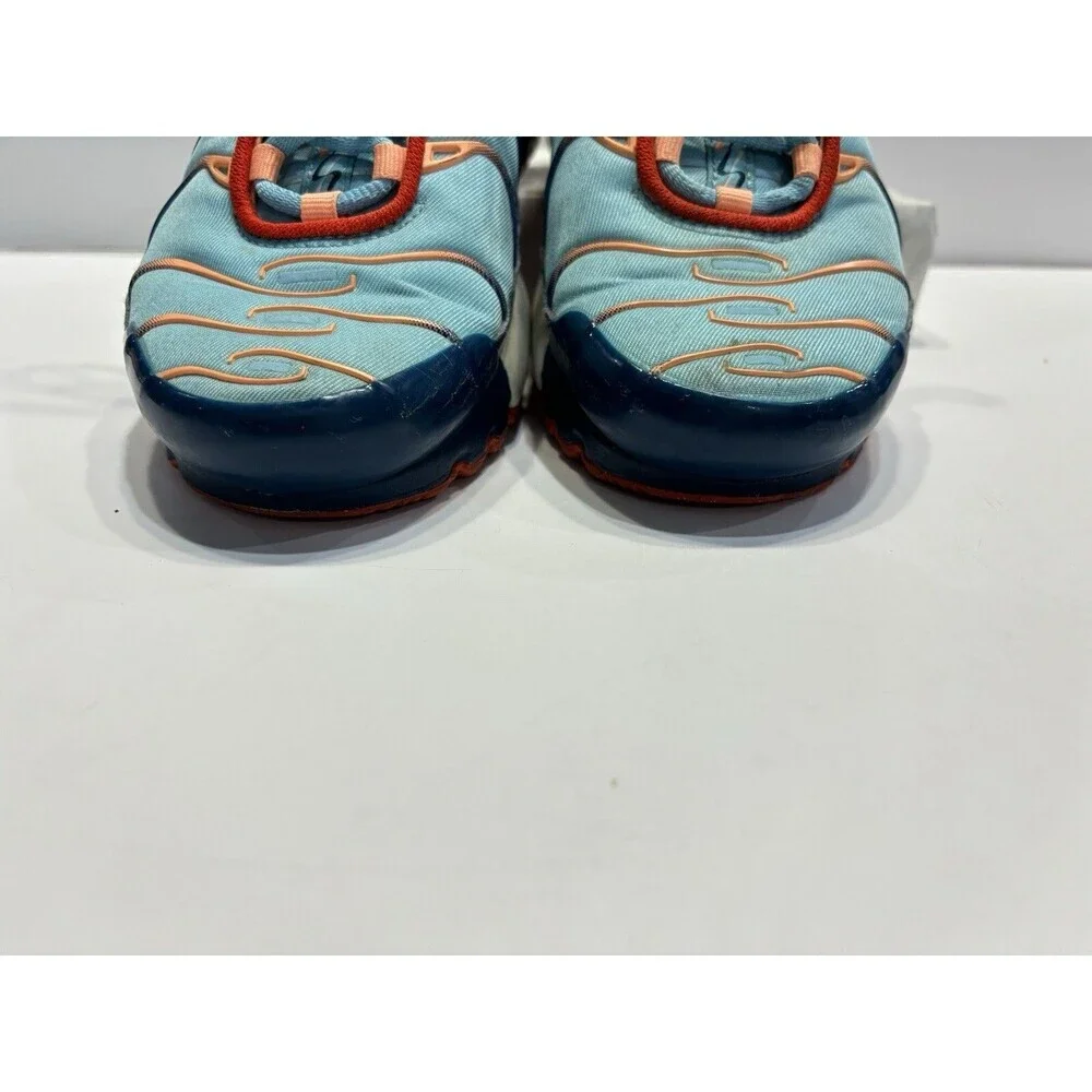 Nike Air Max Plus GS SWOOSH CHAIN Blue Orange White CQ4816 400 GS Sz 5.0Y